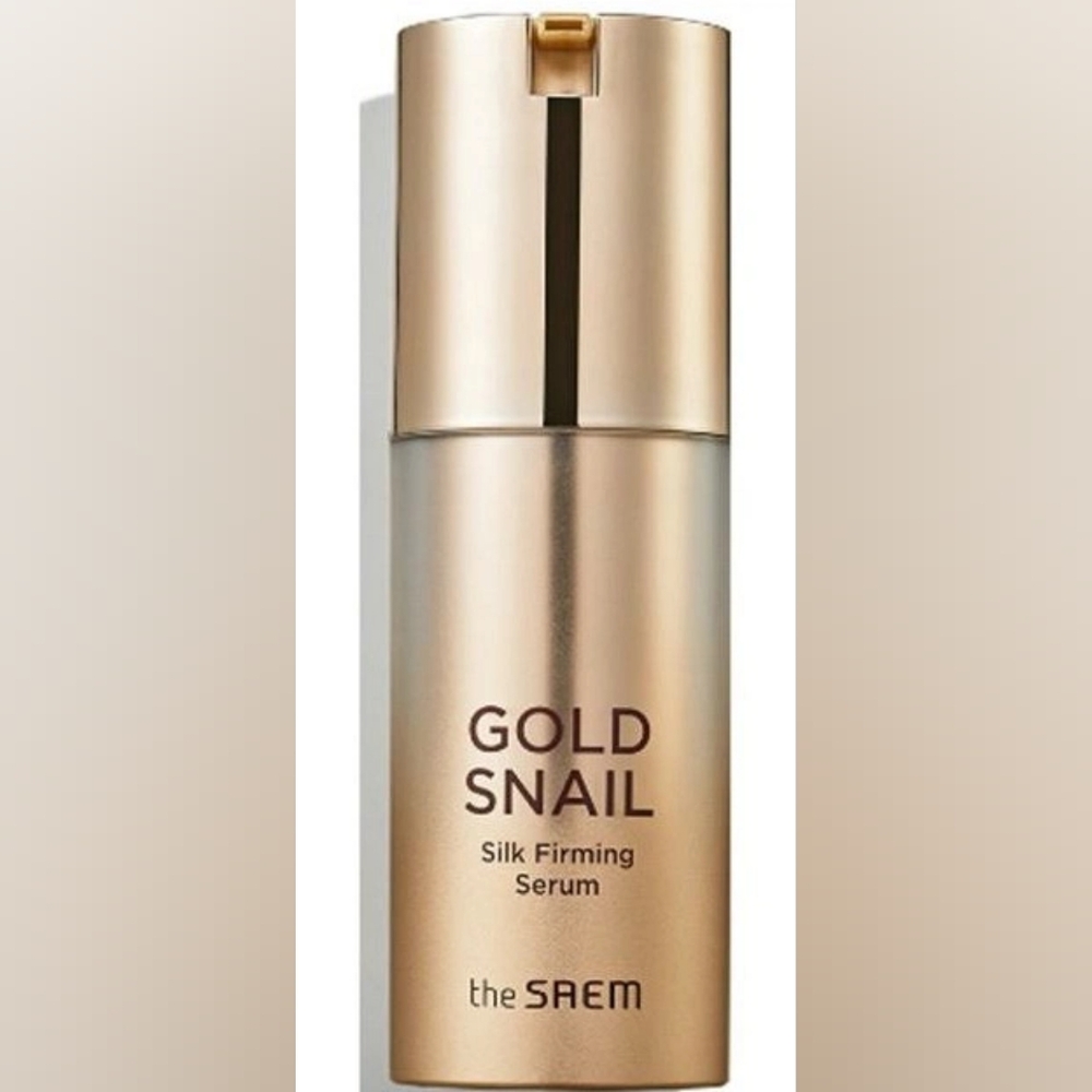 The SAEM Gold Snail Silk Firming Serum